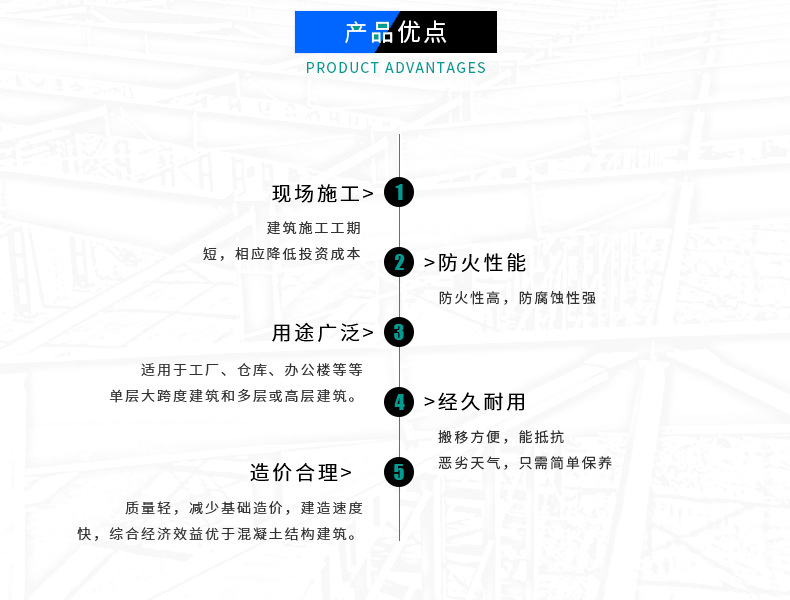 鋼結(jié)構(gòu)工程優(yōu)點